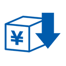 Reduction of the cost for packaging materials