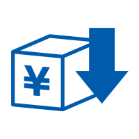 Reduction of the cost for packaging materials